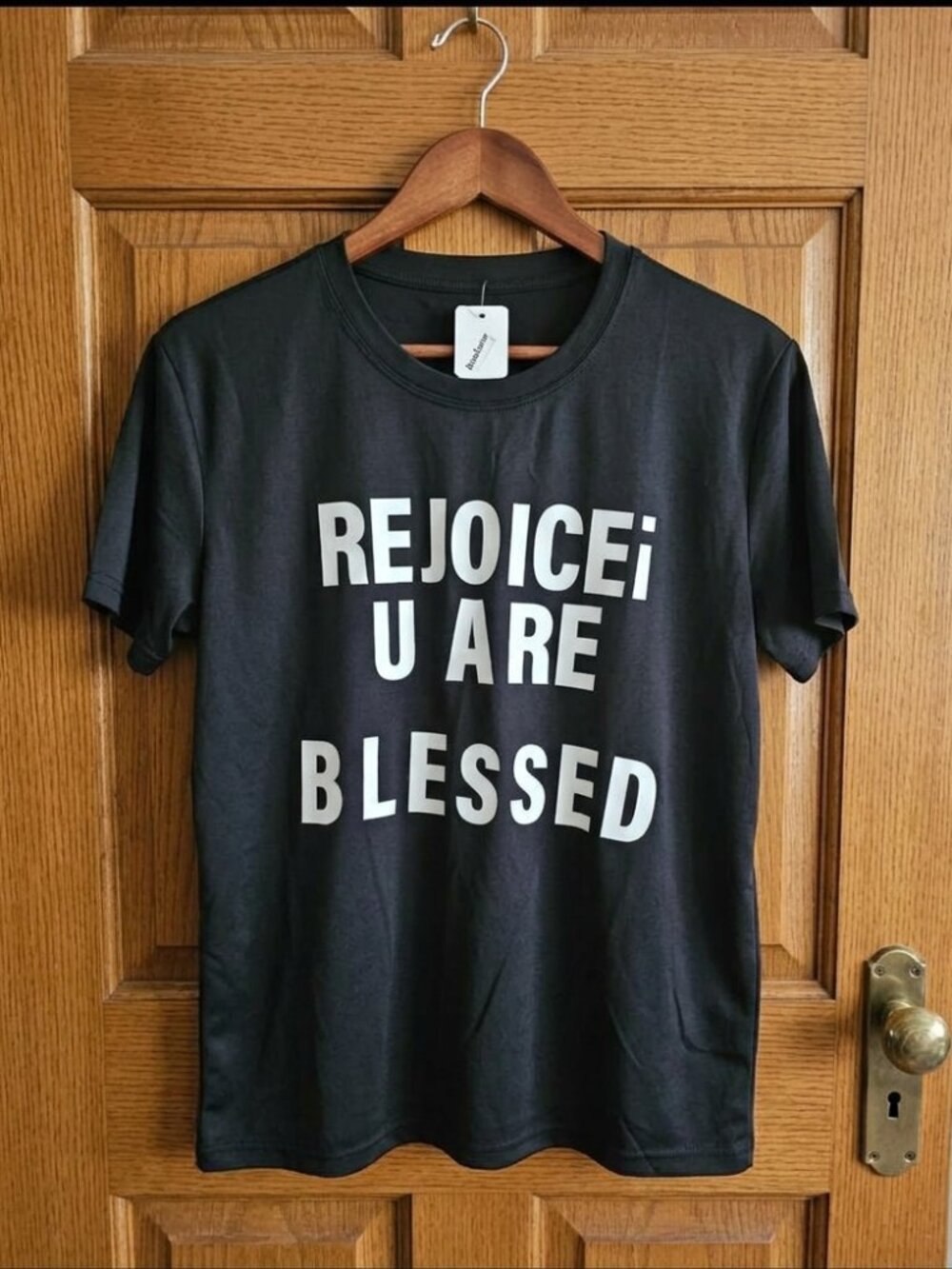 Women classic black short-sleeve t-shirt